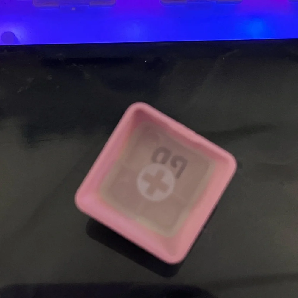 Cute Pink Kawaii Artisan Keycap, for OEM Switches